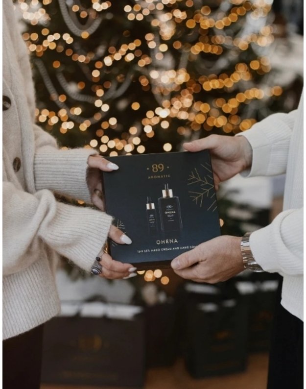  Aromatic 89 rinkinys rankų muilas ir rankų kremas Žiemos Kolekcija
