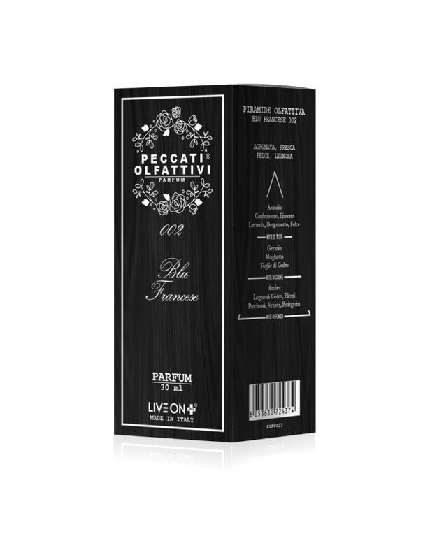 Live On Plus 002 Peccati Olfattivi Blu Francese kvepalai 30 ml 1