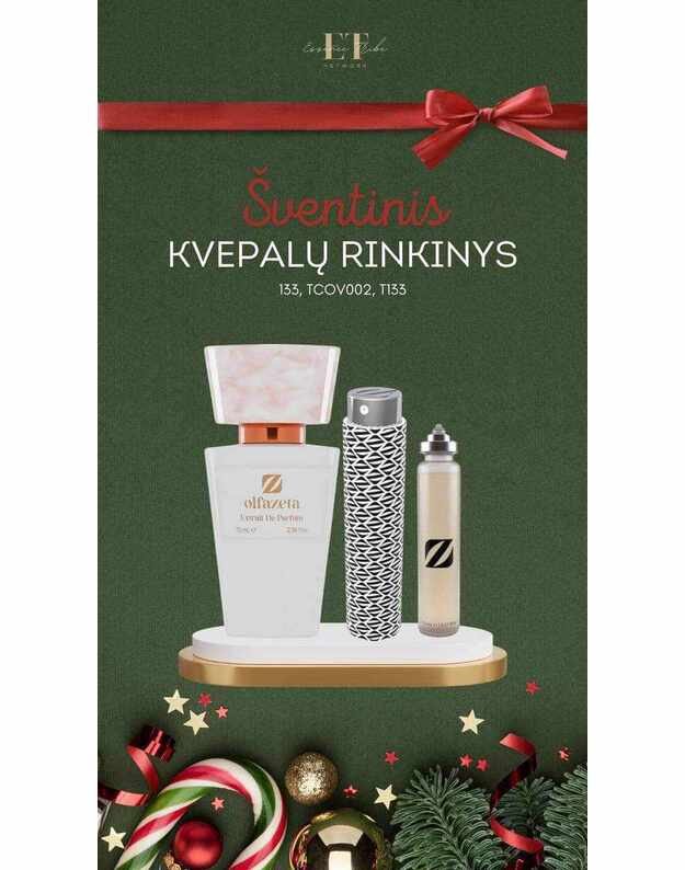 Šventinis kvepalų rinkinys Chogan 42 75ml 15ml plius Dėklas kvepalų purškimui