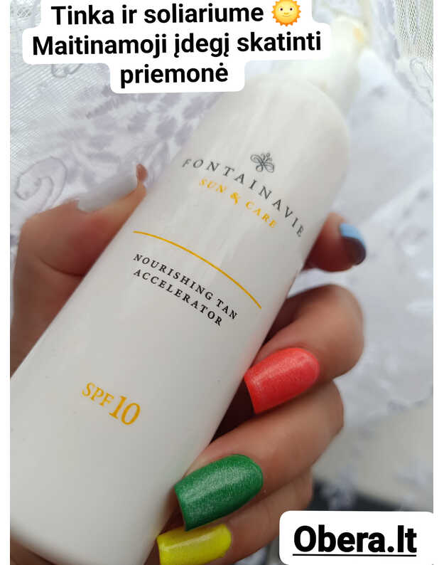 Maitinamoji įdegį skatinanti priemonė 150 ml FONTAINAVIE SUN & CARE 2