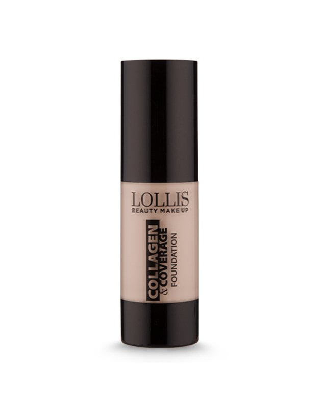 LOLLIS Makiažo pagrindas COLLAGEN & COVERAGE - 01