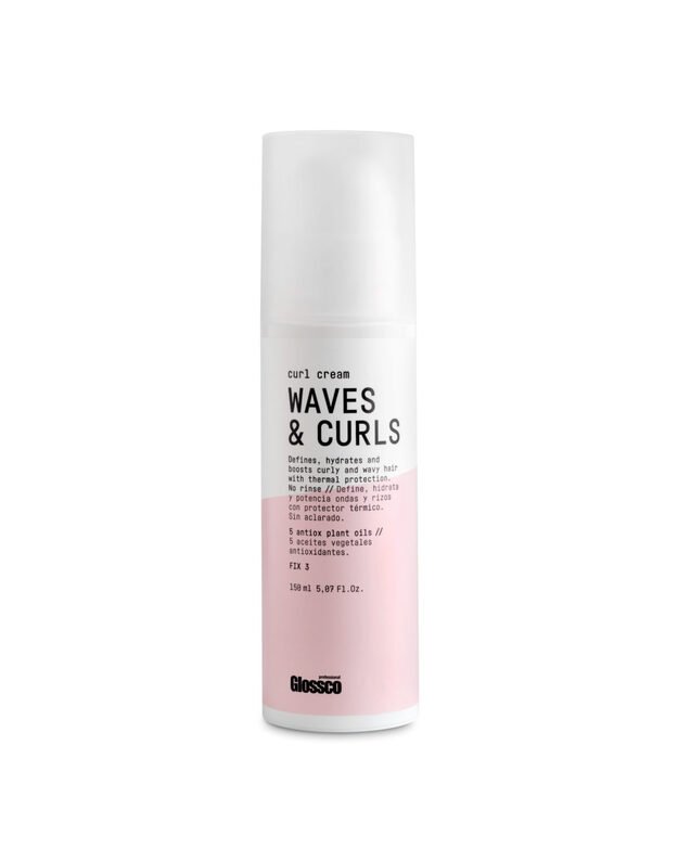 Glossco Waves and Curls Kremas garbanoms ypač stiprios fiksacijos 150ml
