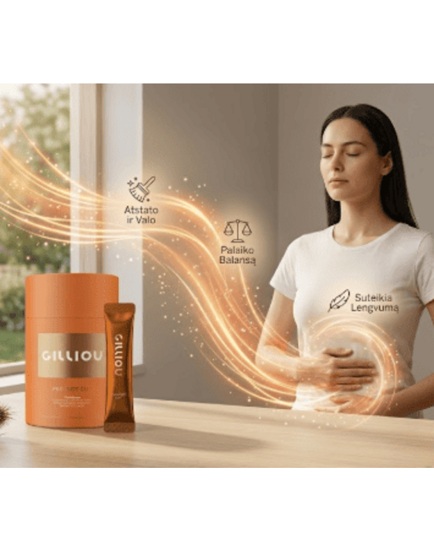 Gilliou Perfect Gut maisto papildas virškinimo sistemai ir žarnyno mikroflorai - limituoto leidimo 1