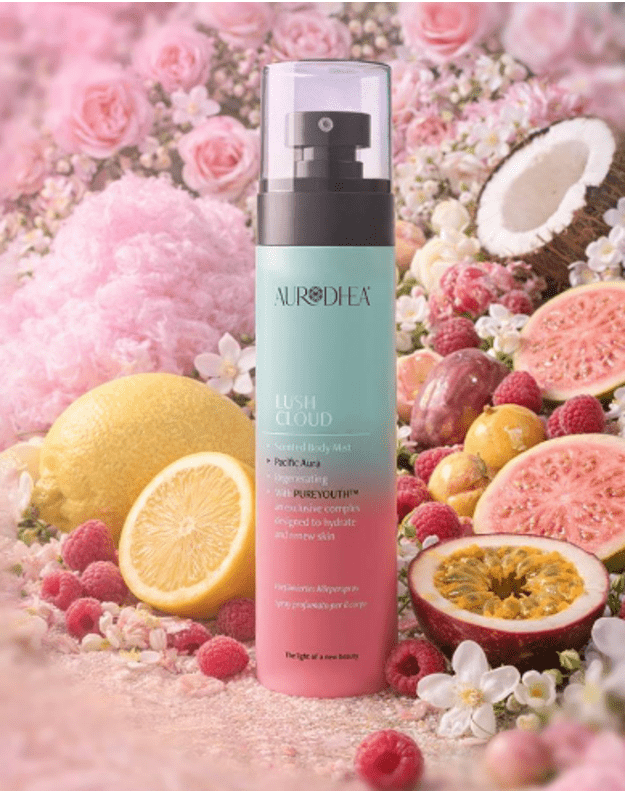 LUSH CLOUD „Pacific Aura“ – kvapioji kūno dulksna 1