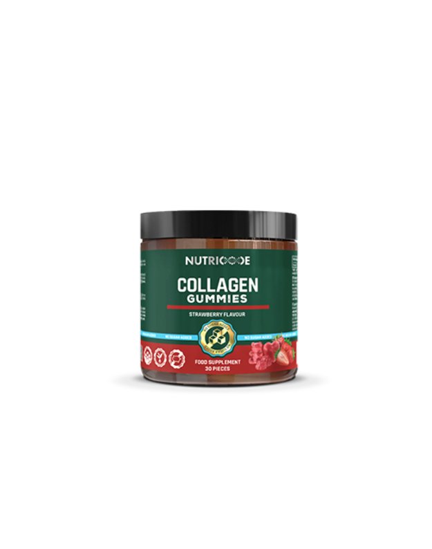 NUTRICODE Collagen Gummies 120 g - BE PRIDĖTINIO CUKRAUS