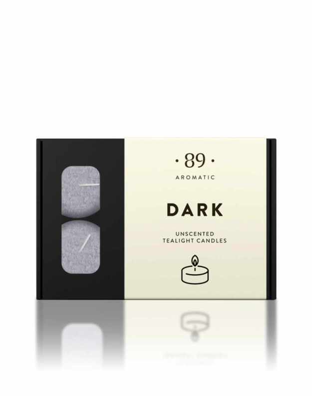  Aromatic 89 arbatinės žvakės Dark 