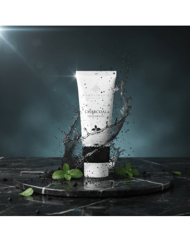 FONTAINAVIE Dantų pasta su aktyvuota anglimi 1