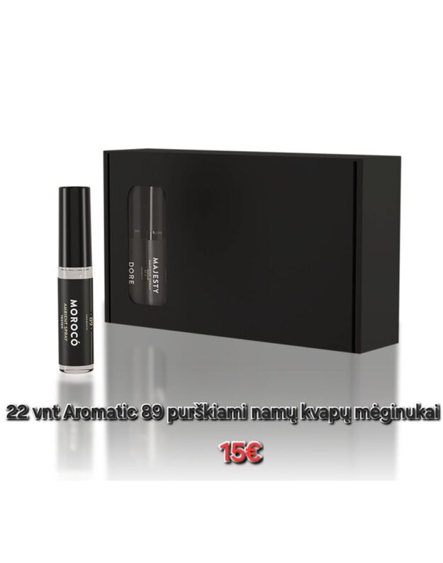 Purškiamų kvapų mėginukų rinkinys Aromatic 89