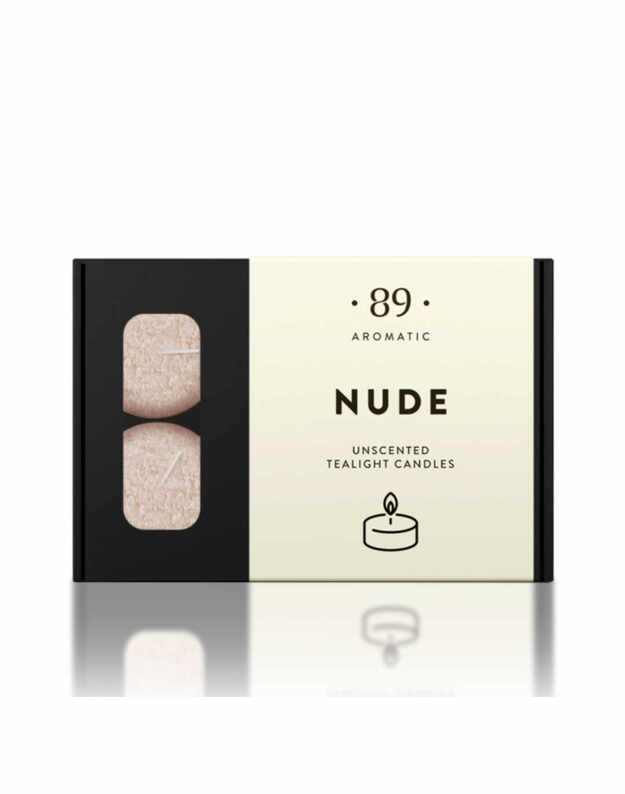  Aromatic 89 arbatinės žvakės Nude