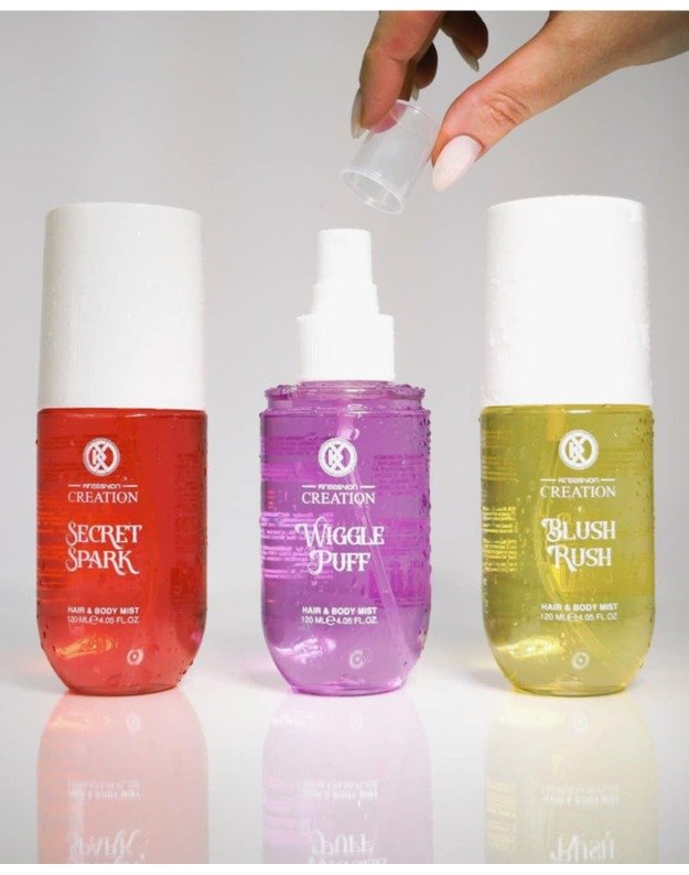 Kūno ir plaukų dulksna WIGGLE PUFF - KREASYON CREATION 120 ml 1