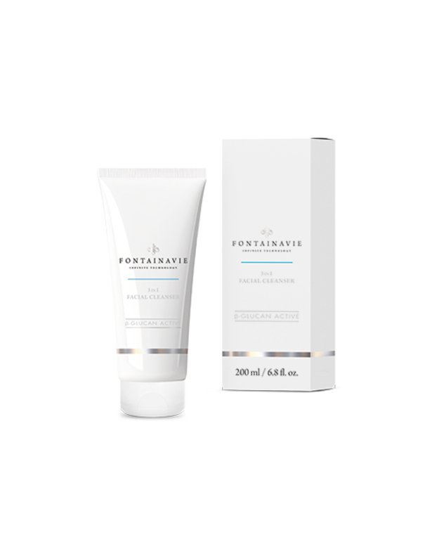FONTAINAVIE β-GLUCAN ACTIVE 3 in 1 Veido valomoji priemonė