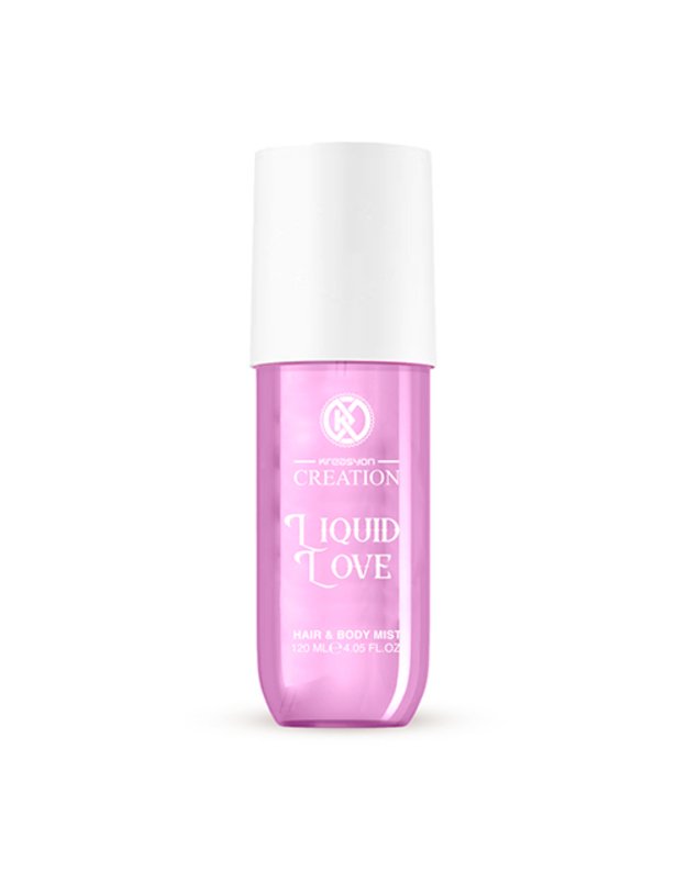 Kūno ir plaukų dulksna LIQUID LOVE- KREASYON CREATION 120 ml