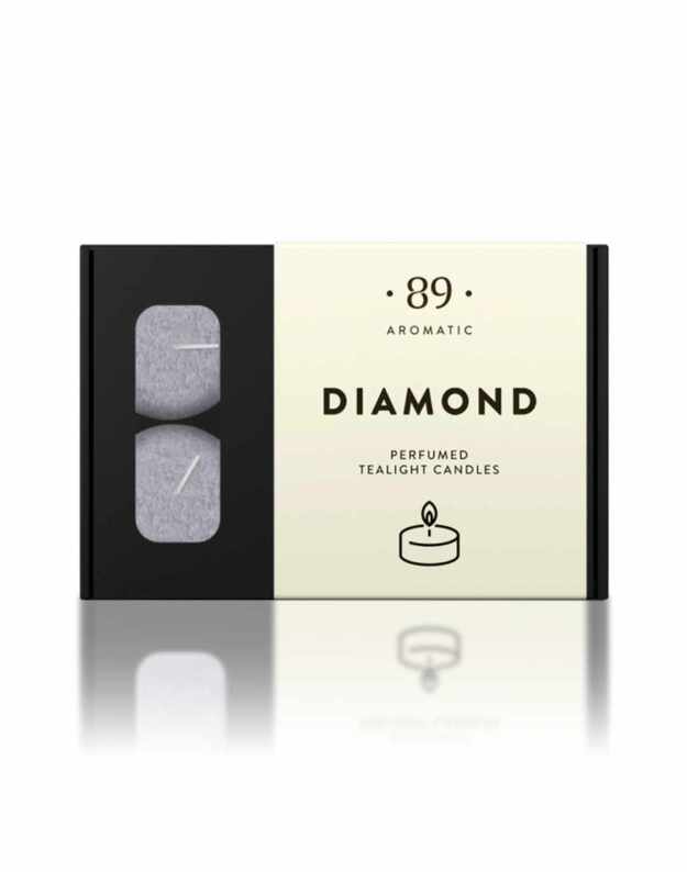  Aromatic 89 arbatinės žvakės Diamond