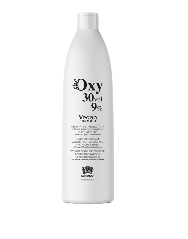 Oksidantas plaukų dažams THE OXY 30 VOL 9% 950 ml.