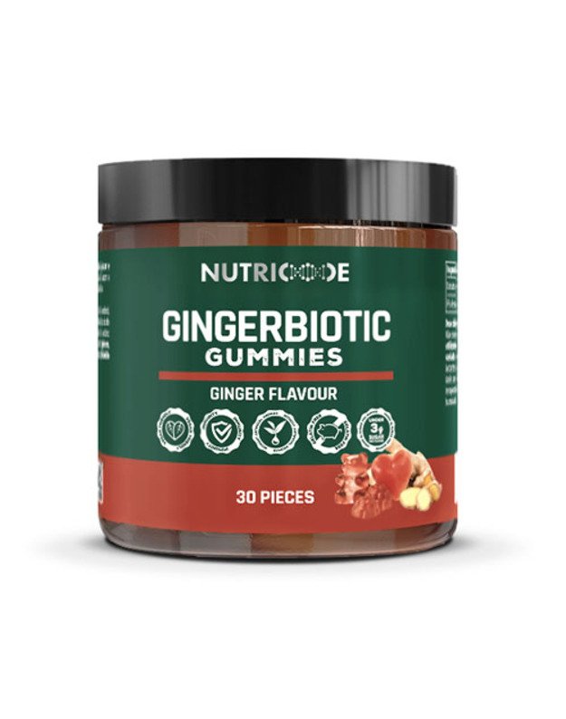 Nutricode Gingerbiotic Gummies