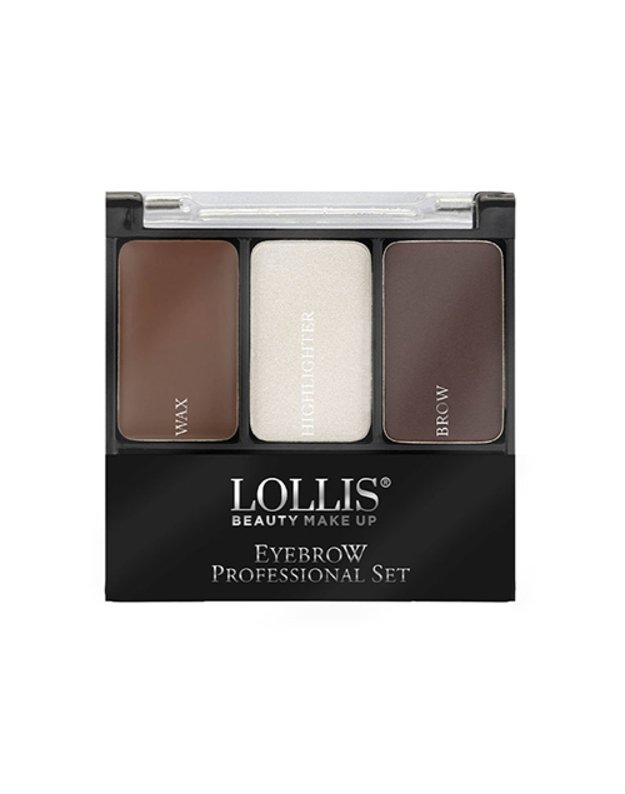 LOLLIS Profesionalus antakių stilizavimo rinkinys - 02 Medium