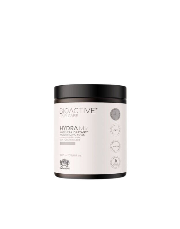 Drėkinanti plaukų kaukė BIOACTIVE HAIR CARE HYDRA MK 1000ml