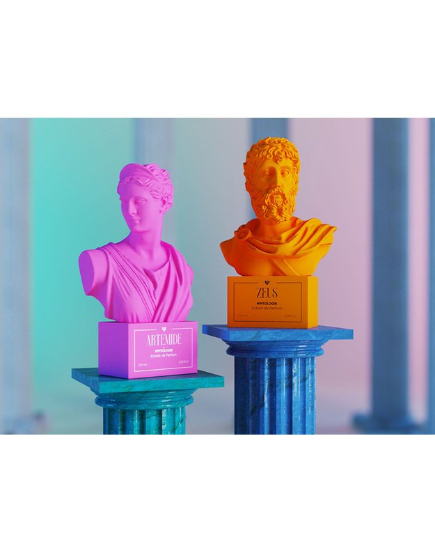 Chogan mitologiniai kvepalai rinkinys by Mytologik 7 vnt buteliukai statulų po 100 ml 3