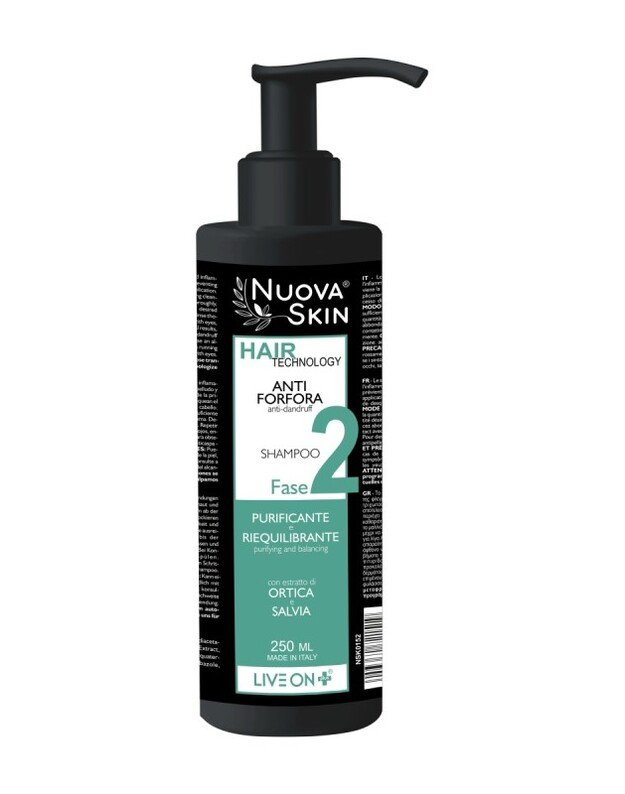 "Nuova Skin" šampūnas nuo pleiskanų 250 ml 