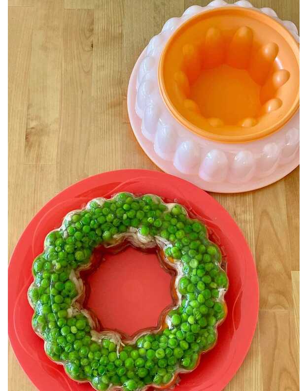 Tupperware žele žiedo forma