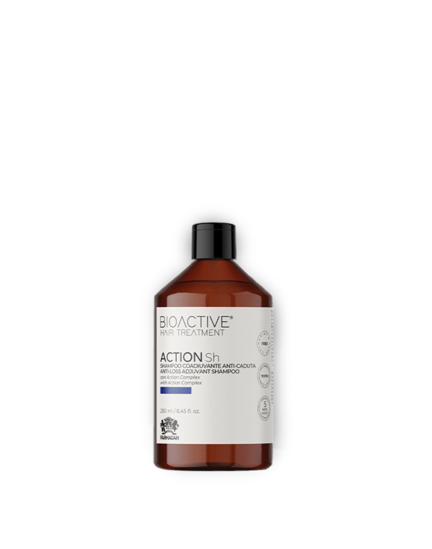 BIOACTIVE HAIR TREATMENT ACTION Sh Šampūnas nuo plaukų slinkimo 250 ml.