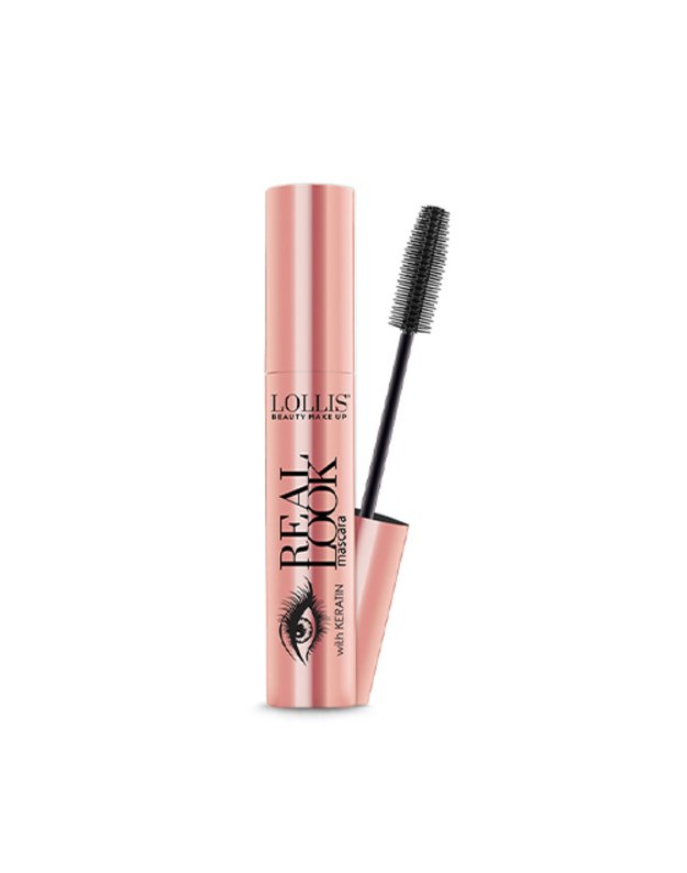 LOLLIS Real Look Blakstienų tušas su keratinu