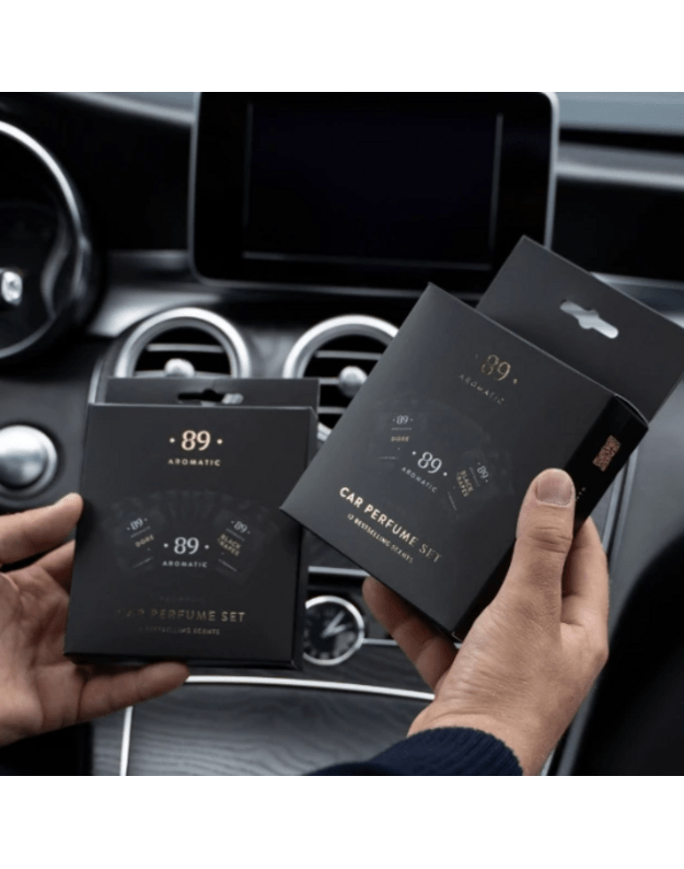 Aromatic 89 automobilio oro gaiviklių rinkinys – 6 kvapai 1
