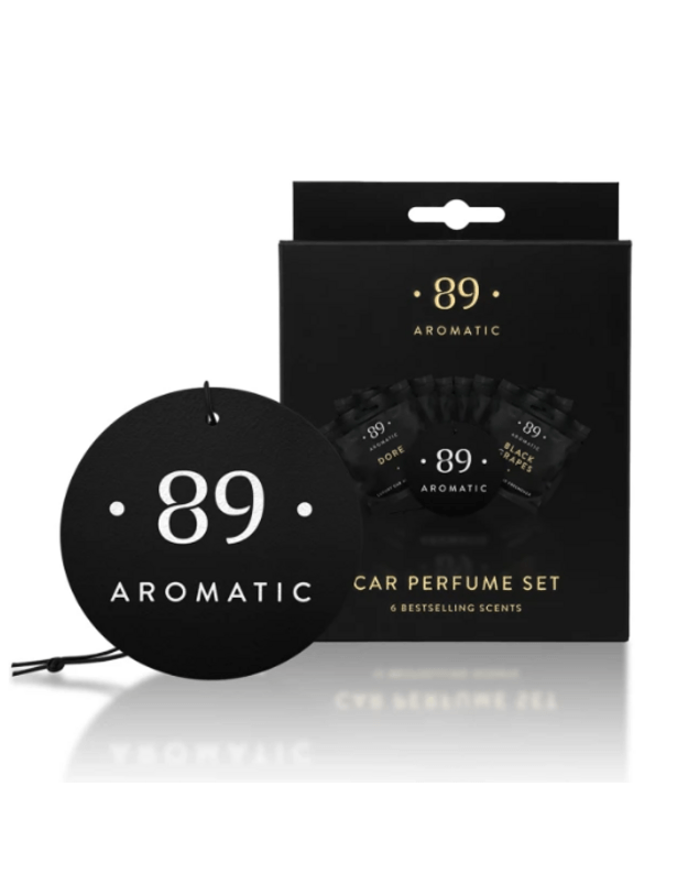 Aromatic 89 automobilio oro gaiviklių rinkinys – 6 kvapai