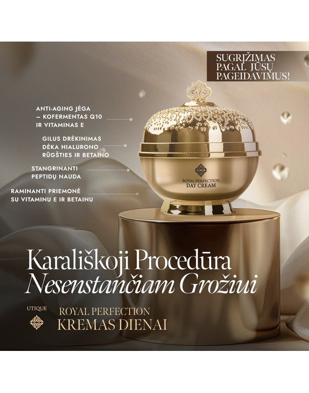 UTIQUE Kremas dienai ROYAL PERFECTION