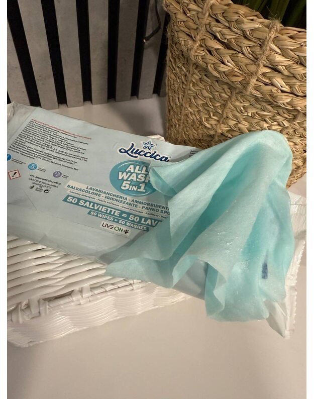 Live On Plus Luccica skalbimo servetėlės 16vnt 1