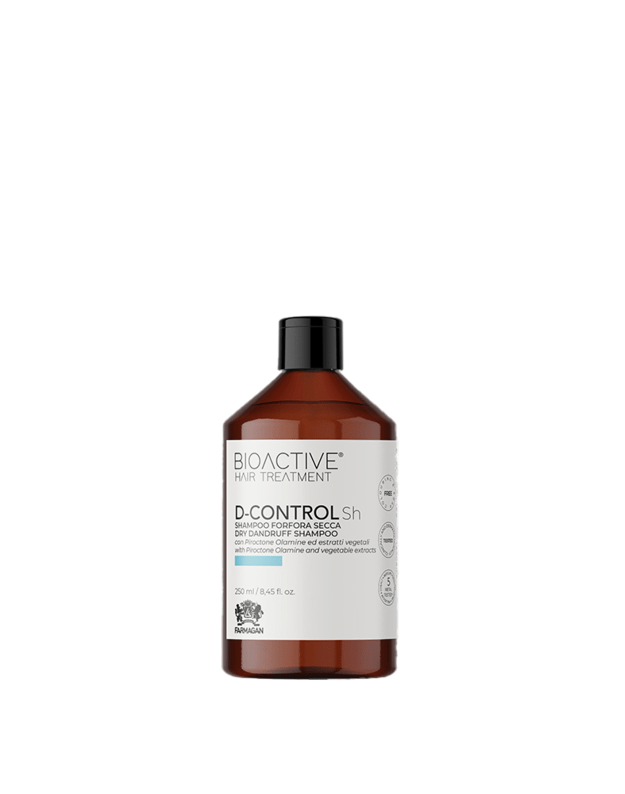 Plaukų šampūnas nuo sausų pleiskanų BIOACTIVE HAIR TREATMENT DCONTROL Sh 250 ml.