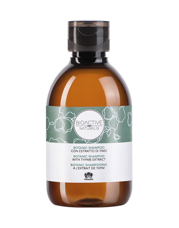 Plaukų šampūnas su čiobrelių ekstraktu BIOACTIVE NATURALIS BOTANIC 230 ml.