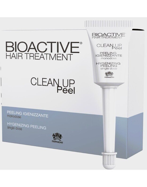 Galvos odos pilingas BIOACTIVE HAIR TREATMENT CLEAN UP Peel-HYGIENIZING 6x5 ml.