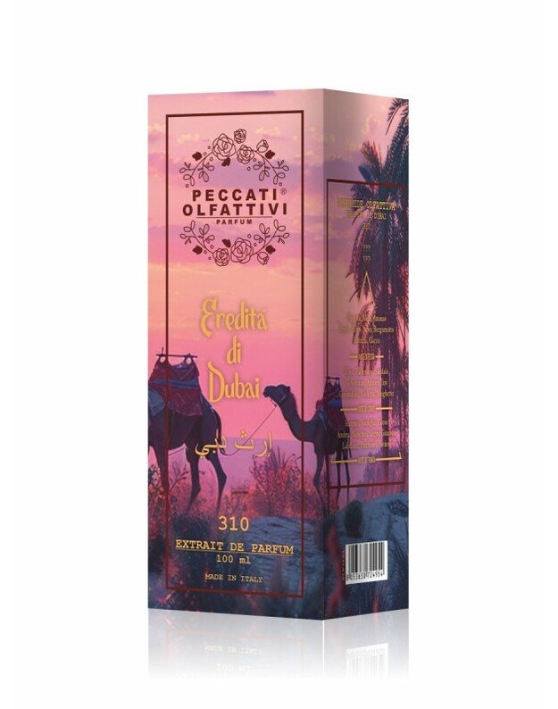 Peccati Olfattivi Eredità di Dubai 310 NICHES 100ml EXTRAIT DE PARFUM 2