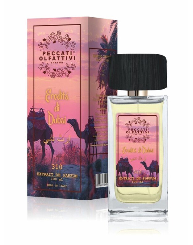 Peccati Olfattivi Eredità di Dubai 310 NICHES 100ml EXTRAIT DE PARFUM