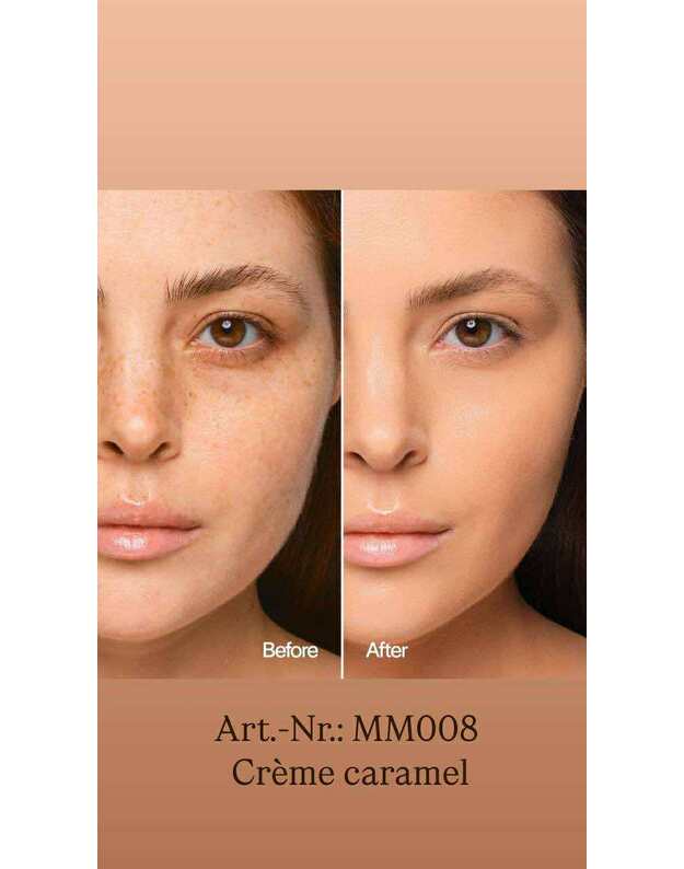 Chogan MoniAmori kompaktinė makiažo pudra Creme Caramel 2