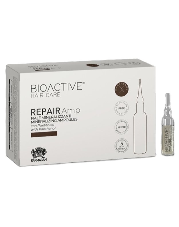 Farmagan Plaukus atstatančios ampulės BIOACTIVE HAIR CARE REPAIR AMP 10X10 ml