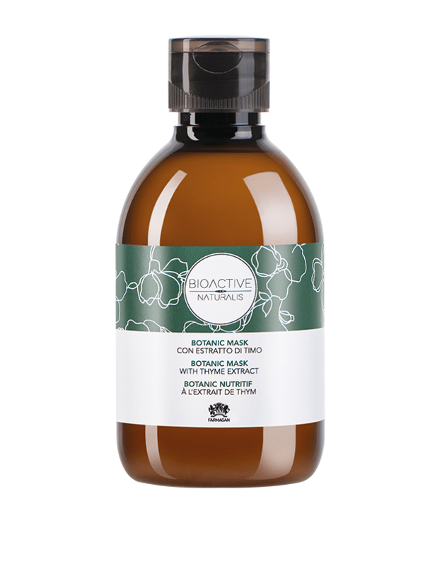 Plaukų kaukė su čiobrelių ekstraktu BIOACTIVE NATURALIS BOTANIC 230 ml.