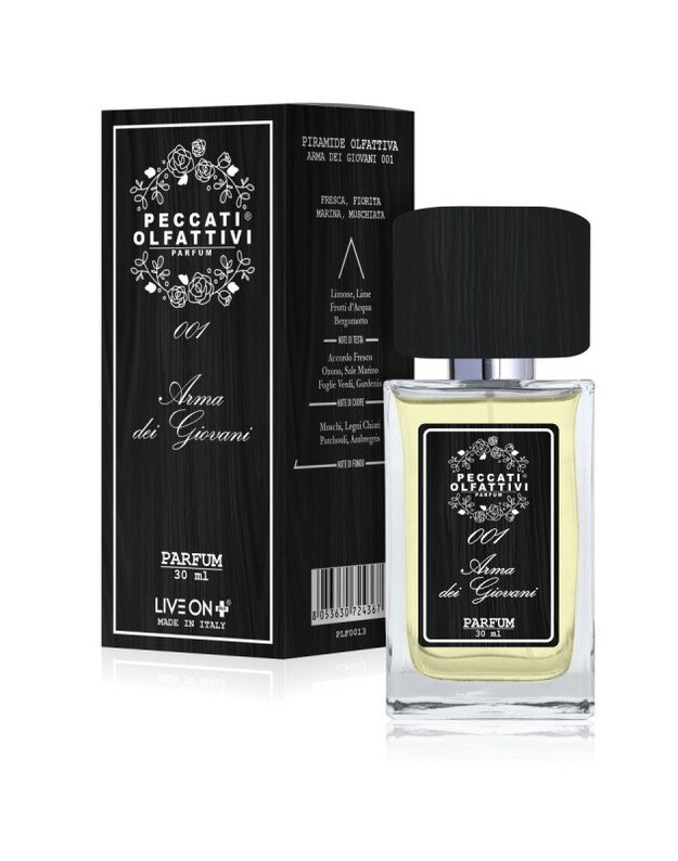 Live On Plus 001 Peccati Olfattivi Arma dei Giovani kvepalai 30 ml