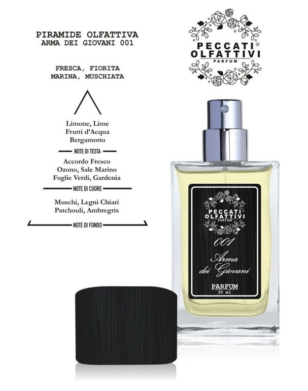 Live On Plus 001 Peccati Olfattivi Arma dei Giovani kvepalai 30 ml 2