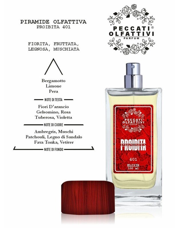 Live On Plus Peccati Olfattivi Proibita 401 ELIXIR 100ml PARFUM 1