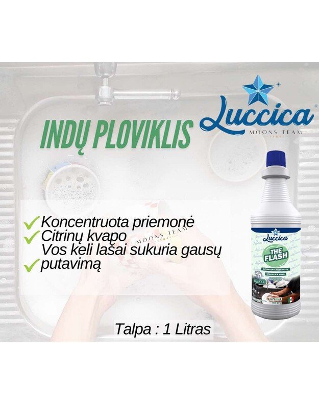 Live On Plus Luccica Indų ploviklis  1