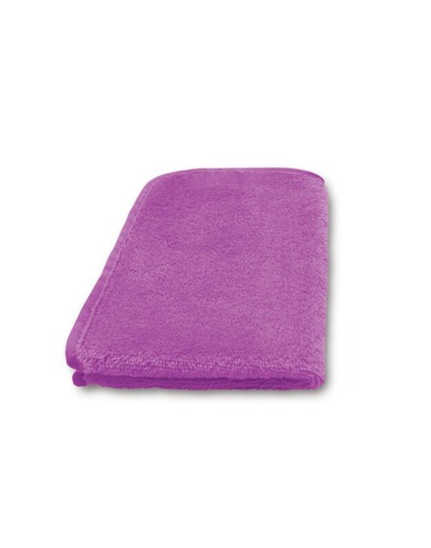 Makiažo valymo rankšluostukas (violetinis)