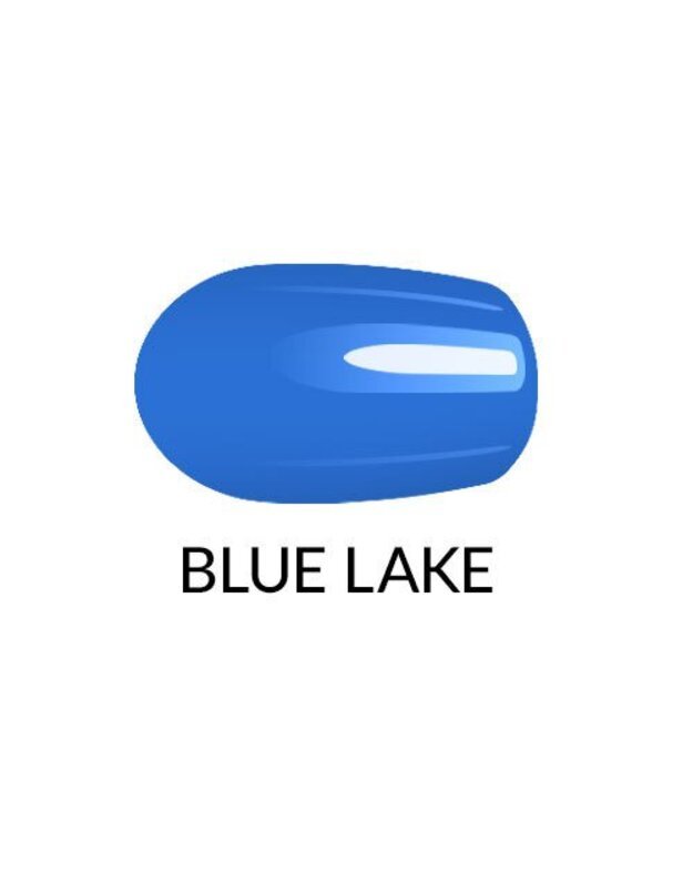 Nagų lakas GEL FINISH - Blue Lake