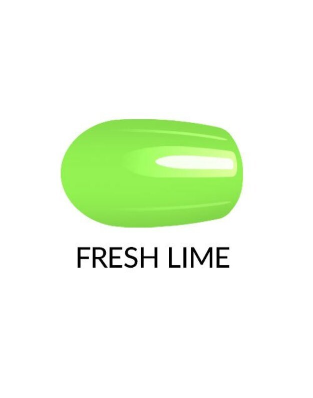 Nagų lakas GEL FINISH - Fresh Lime