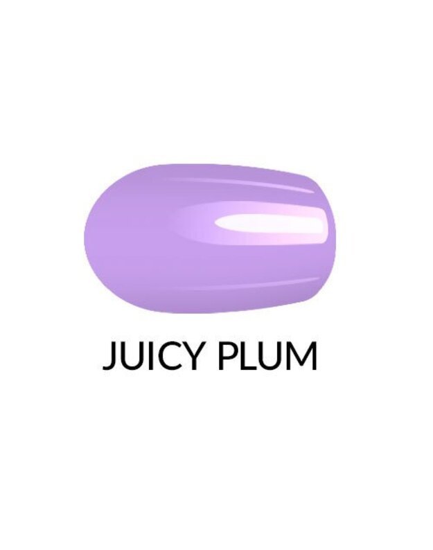 Nagų lakas GEL FINISH - Juicy Plum
