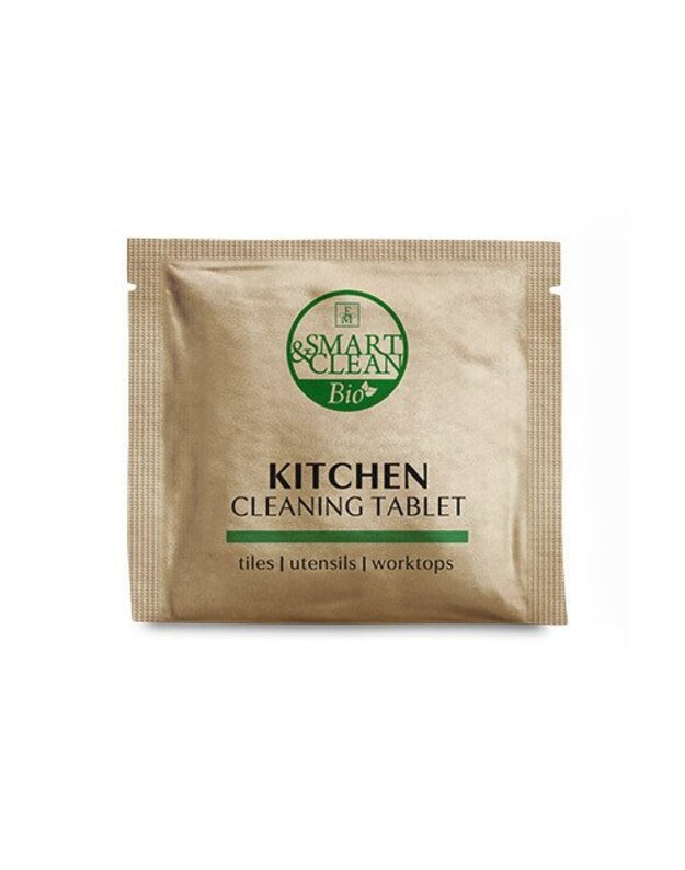 Virtuvės valymo tabletė Smart&Clean Bio