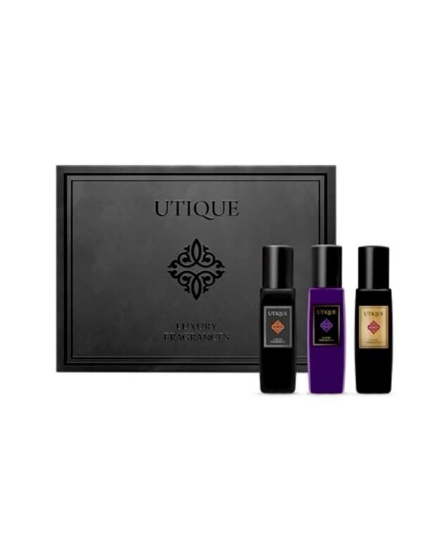 Utique kvepalų rinkinys 3vnt - Violet Oud, Ruby, Ambre Royal
