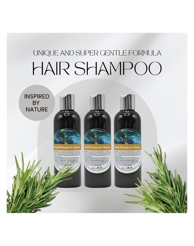Plaukų šampūnas NATURAL THERAPEUTIC SHAMPOO 480ml